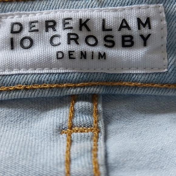 Derek Lam 10 Crosby Devi mid rise crop - Picture 4 of 11